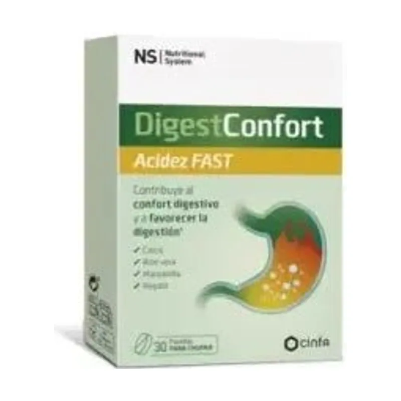 Nutritional System Digestconfort Complemento Alimenticio 30 comprimidos
