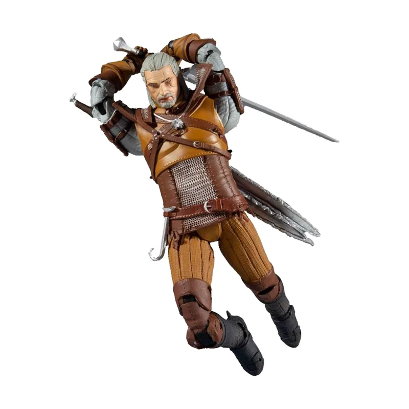 MacFarlane Toys Figura Geralt de Rivia The Witcher III Wild Hunt Edición Gold Label 18 cm