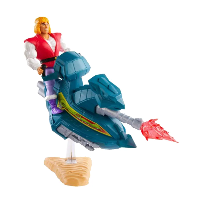 Mattel Figura Masters del Universo Origins Príncipe Adam + Sky Sled 14cm