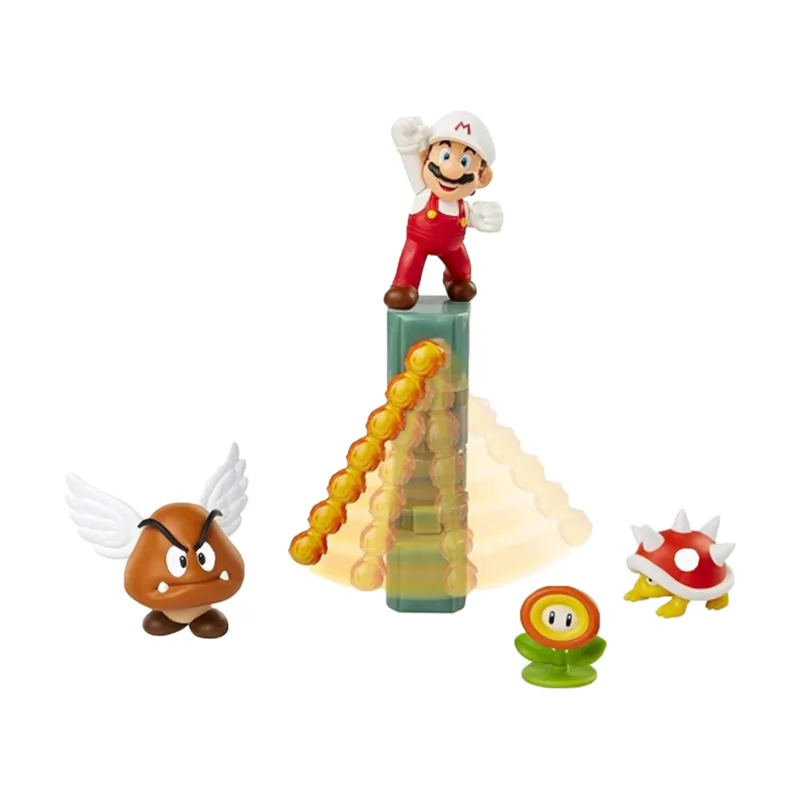 Jakks Pacific Diorama Castillo de Lava Super Mario