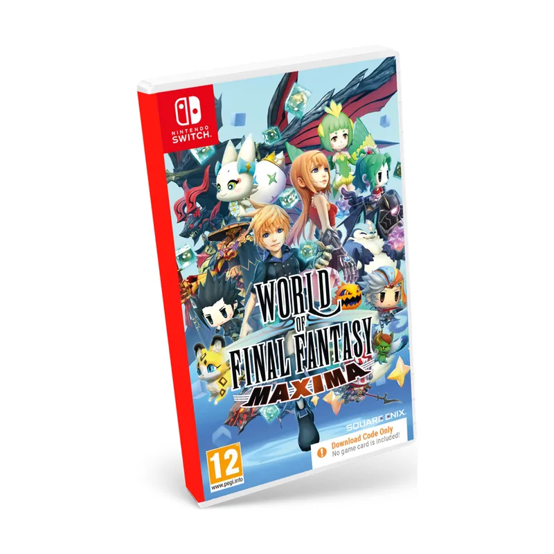 Square Enix World of Final Fantasy Maxima Código descarga Switch