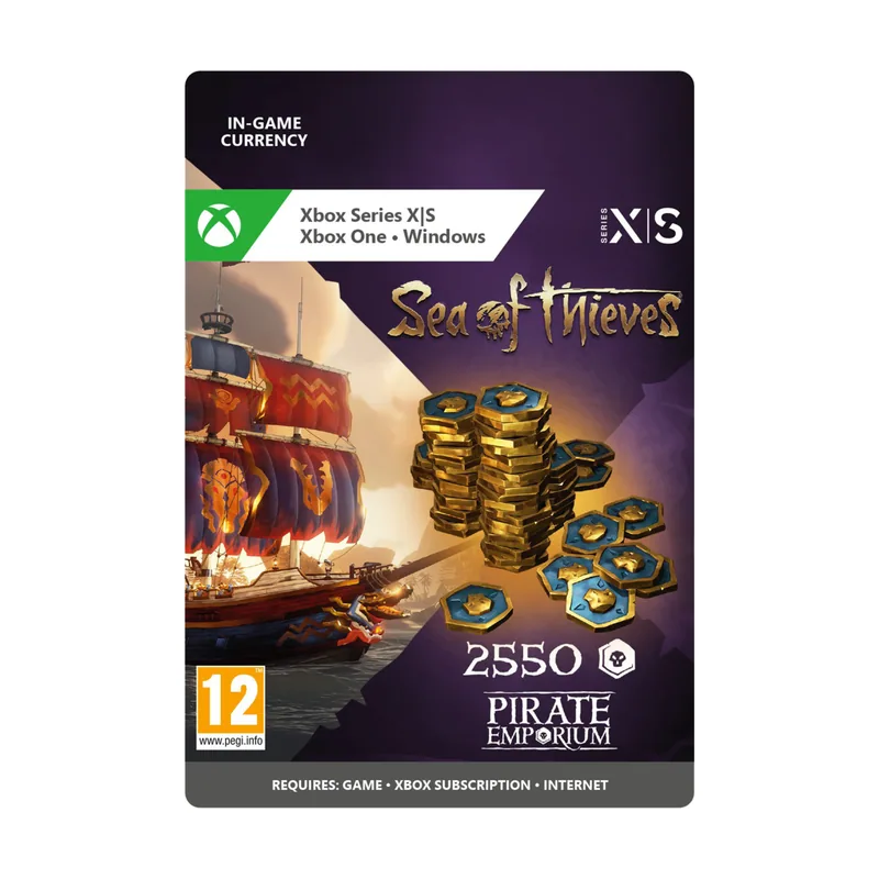 Rare Sea of Thieves Captains Ancient Coin Pack 2550 Xbox One
