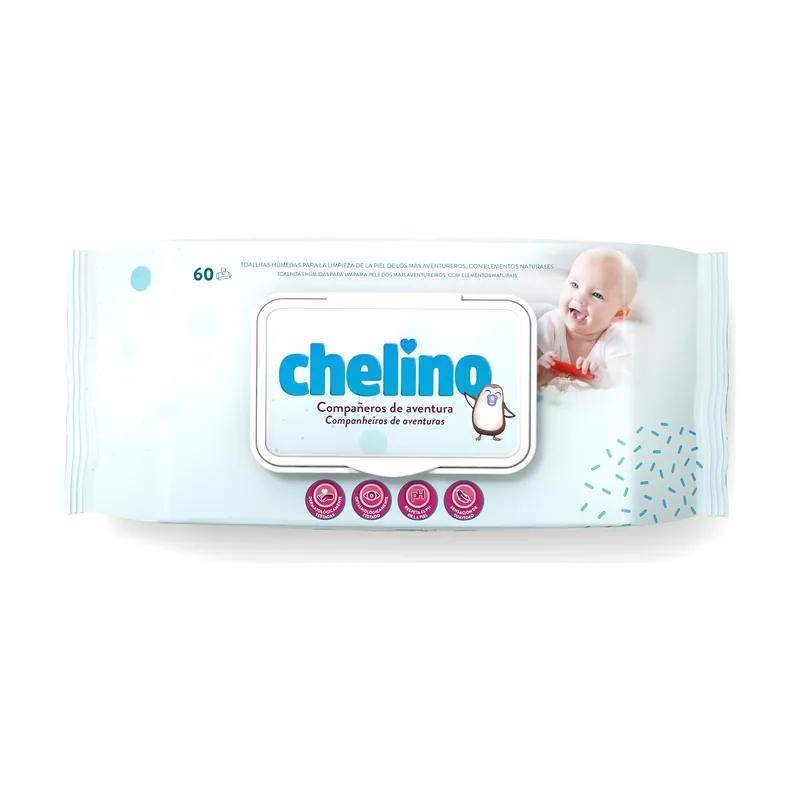 Chelino Toallitas Infantiles 60 Unidades
