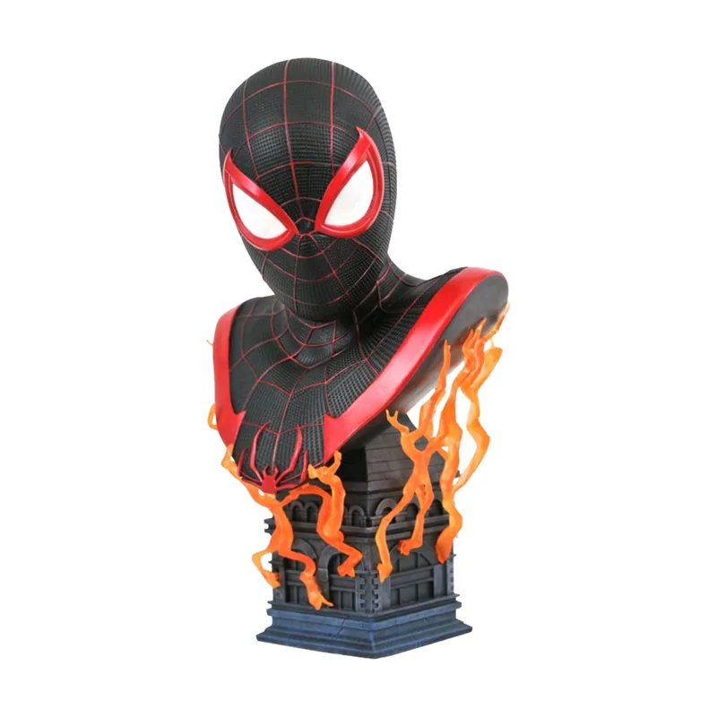 Diamond Select Toys Busto Spiderman Miles Morales 25cm