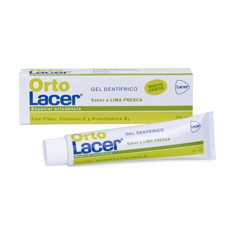 Lacer ORTOLACER Pasta Dentífrica Sabor Lima 75ml