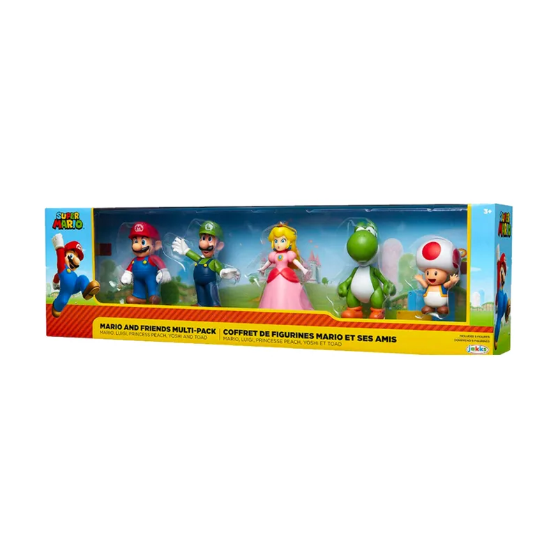 Jakks Pacific Figura Super Mario & Friends pack 6 cm