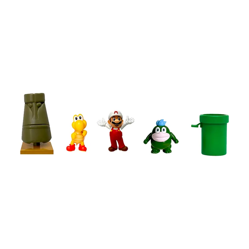 Jakks Pacific Figura Super Mario Set Diorama Desierto