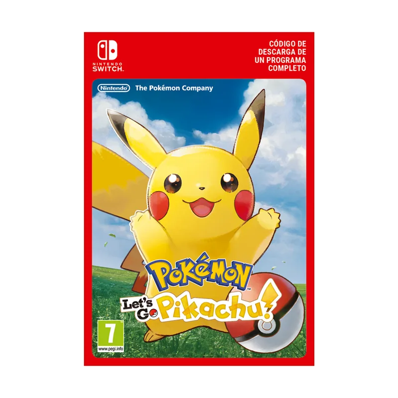 Nintendo Pokemon Let's Go Pikachu Switch