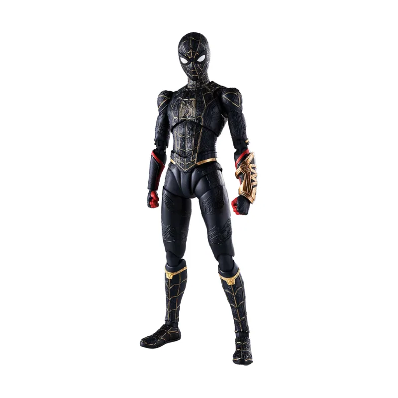 Tamashii Nations Figura Marvel Spider-Man No Way Home Black & Gold Suit 15 c