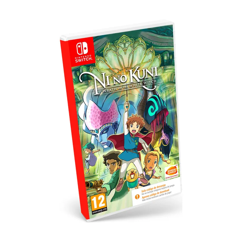 Namco Ni No Kuni La Ira De La Bruja Blanca Código descarga Switch