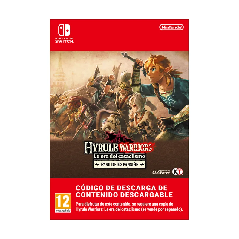 Koei Tecmo Hyrule Warriors La Era del Cataclismo Pase de Expansión Switch