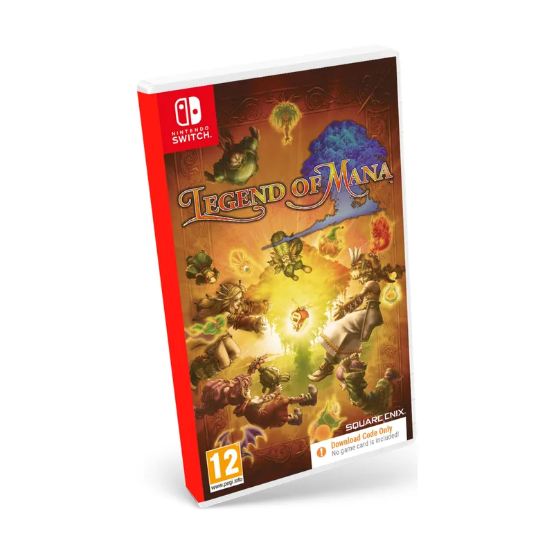 Square Enix Legend of Mana Código descarga Switch