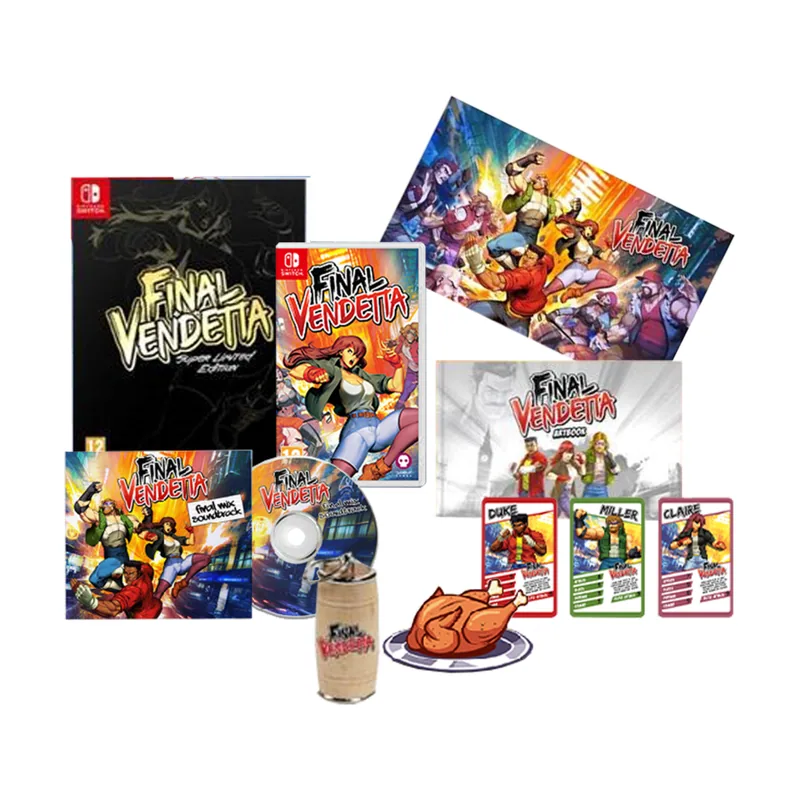 Numskull Games Final Vendetta Edición Super Limited Switch
