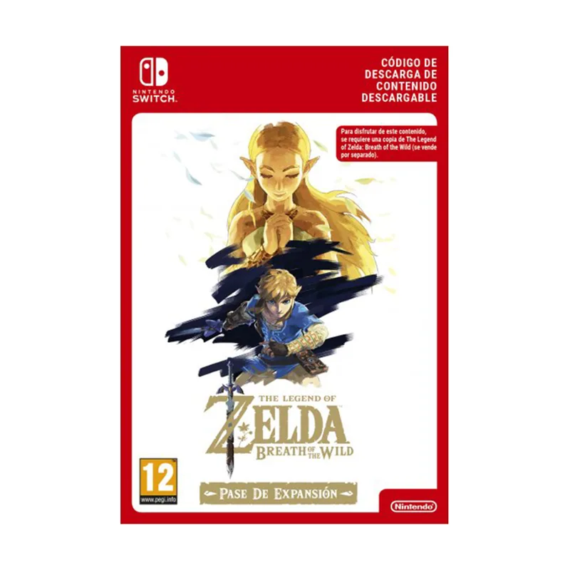 Nintendo The Legend of Zelda Breath of the Wild Pase de Expansión Switch