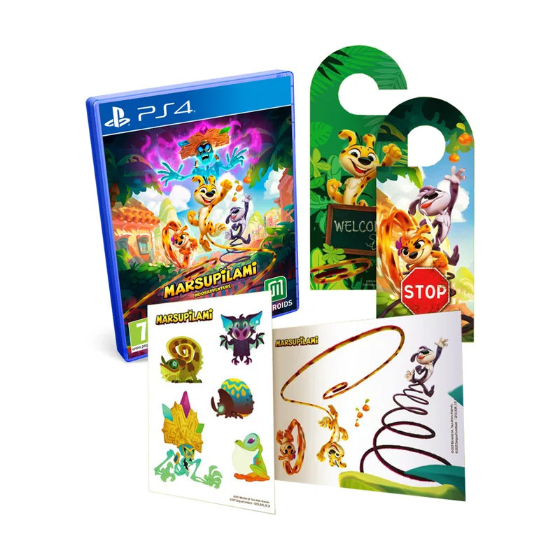 Microids Marsupilami Hoobadventure Edición Tropical PS4