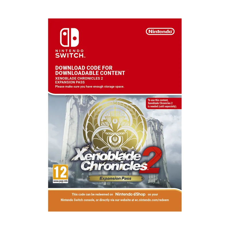 Nintendo Xenoblade Chronicles 2 Pase de Expansión Switch