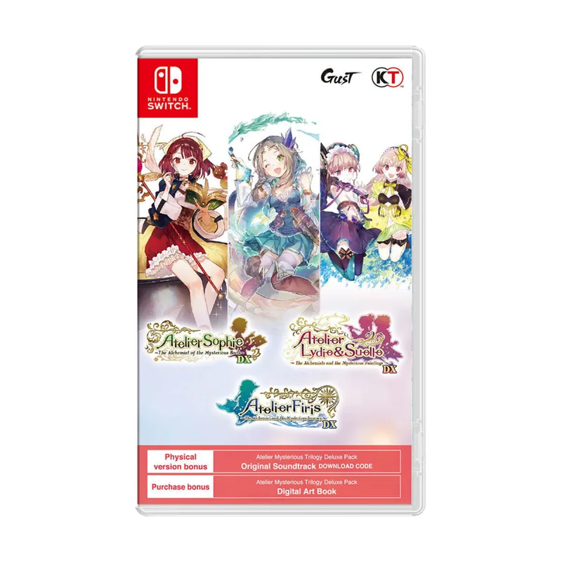 Koei Tecmo Atelier Mysterious Trilogy Deluxe Pack Switch