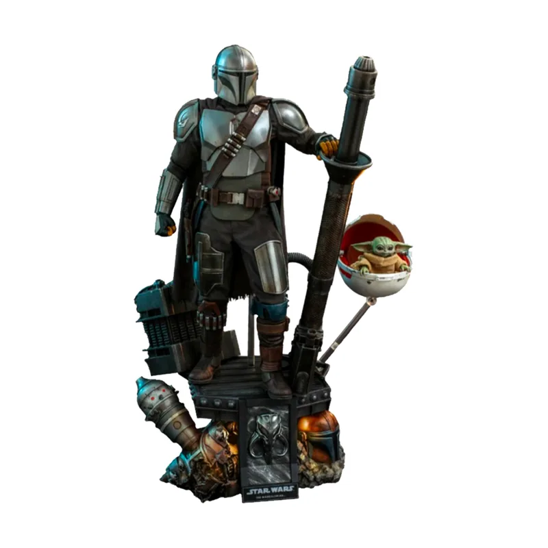 Hot Toys Figura Mandalorian & The Child Deluxe The Mandalorian 46cm