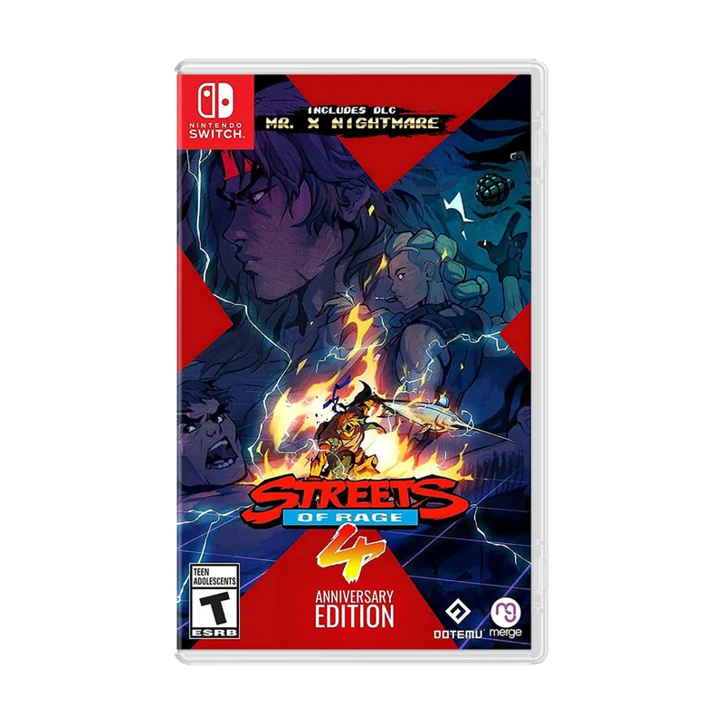 Merge Games Streets Of Rage 4 Anniversary Edition Switch