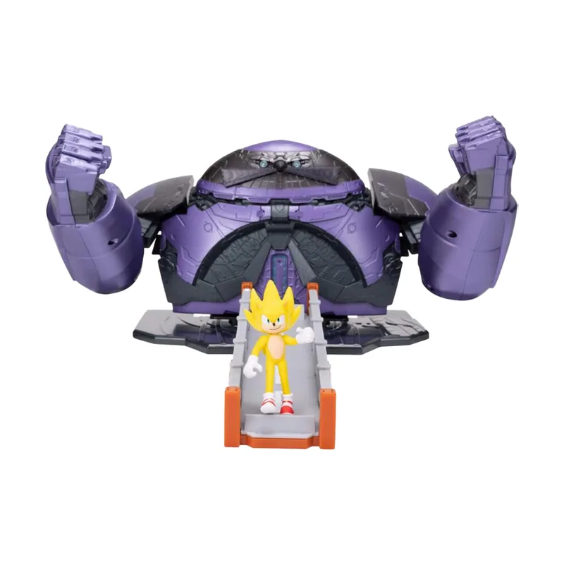 Jakks Pacific Set Sonic De Batalla Robot Gigante Sonic 2 La Película