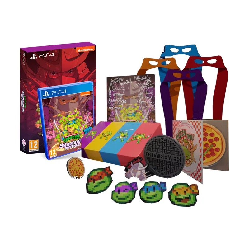 Konami Teenage Mutant Ninja Turtles Shredder's Revenge Edición Signature PS4
