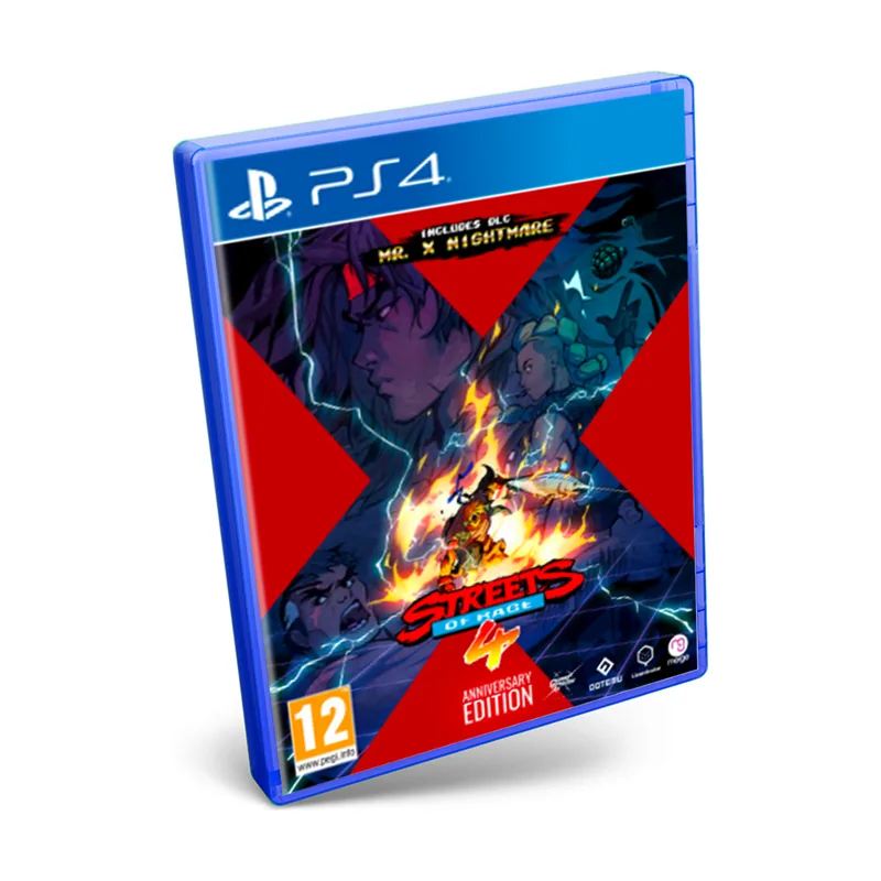 Merge Games Streets Of Rage 4 Anniversary Edition PS4