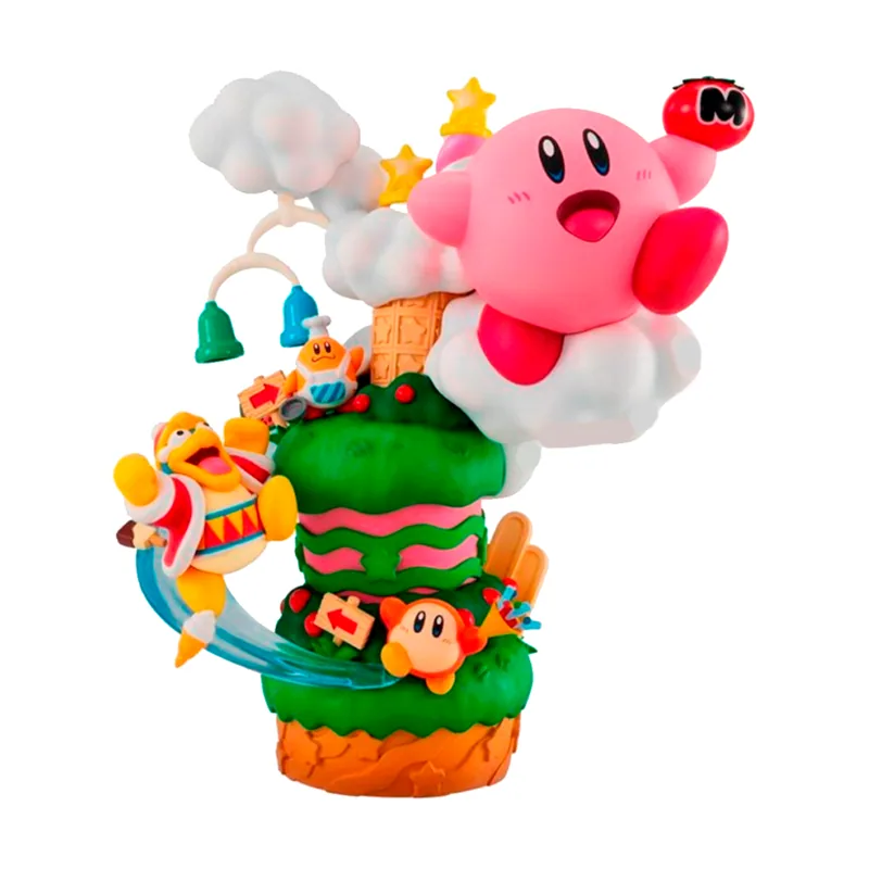 Megahouse Estatua Kirby Super Star Gourmet Race 18 cm