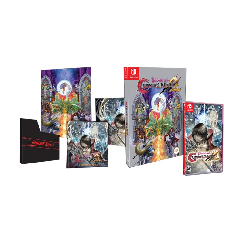 Limited Run Bloodstained Curse of the Moon 2 Classic Edition