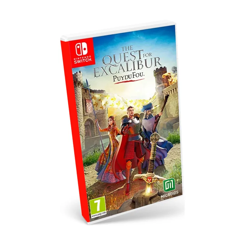Microids The Quest for Excalibur Puy du Fou Switch