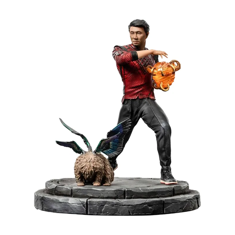 Iron Studios Estatua Shang-Chi & Morris Shang-Chi La Leyenda de los 10 Anillos Marvel 19 cm