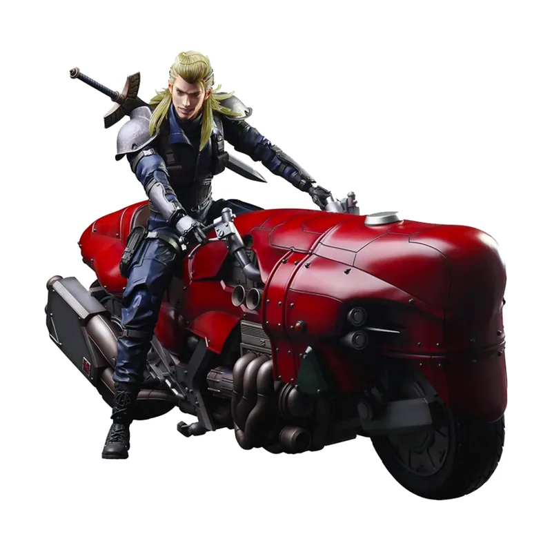 Square Enix Figura Roche con Motocicleta Final Fantasy VII Remake 27 cm