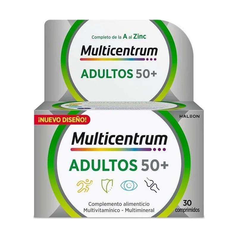 Multicentrum Adultos 50+ 30 Comp Antes Select 50+