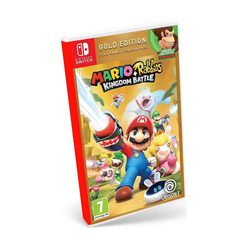 Ubisoft Mario + Rabbids Kingdom Battle Edición Gold Switch