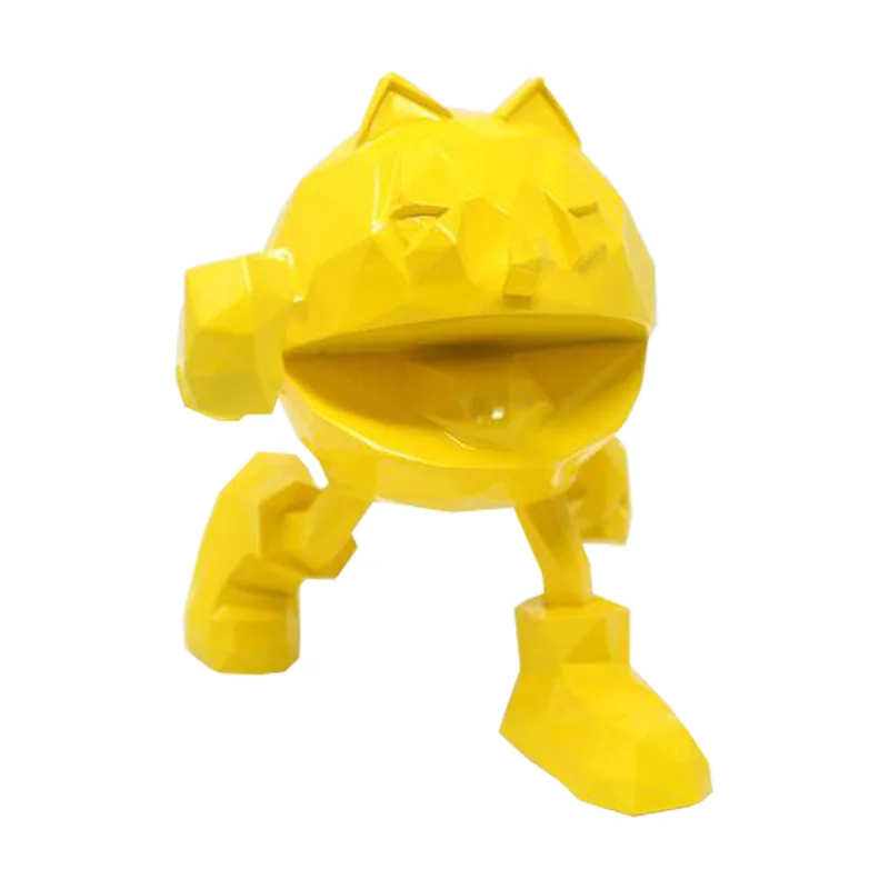 Neamedia Toys Figura Pac-Man is Art by Richard Orlinski Edición Amarilla 10 cm