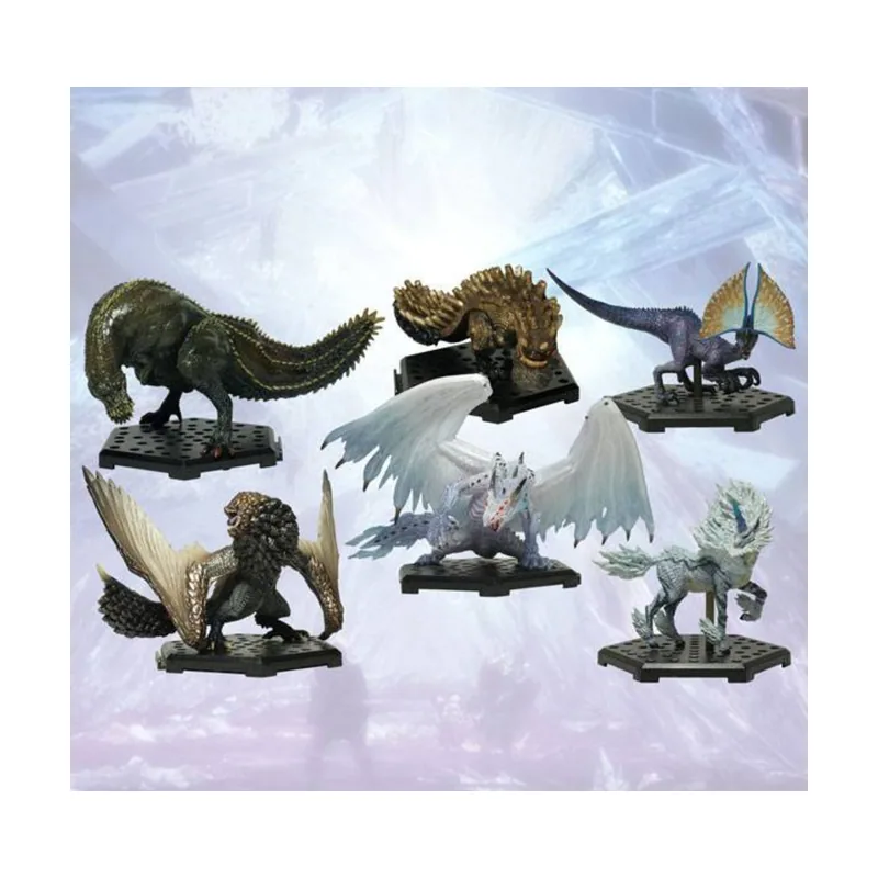 Capcom Figura Monster Hunter Set Model Plus Vol 12 10-15 cm