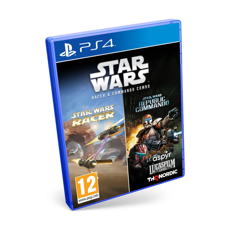 THQ Nordic Star Wars Racer and Commando Combo PS4