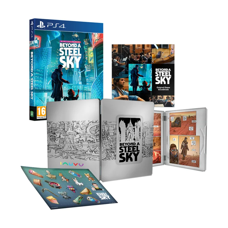Microids Beyond a Steel Sky Edición Book PS4