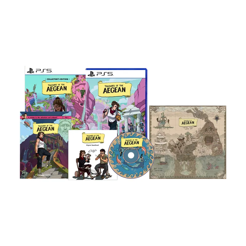 Numskull Games Treasures of the Aegean Collector's Edition PS5