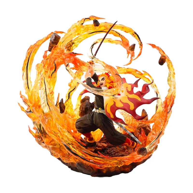Good Smile Figura Kyojuro Rengoku Dx Ver Kimetsu No Yaiba 35cm