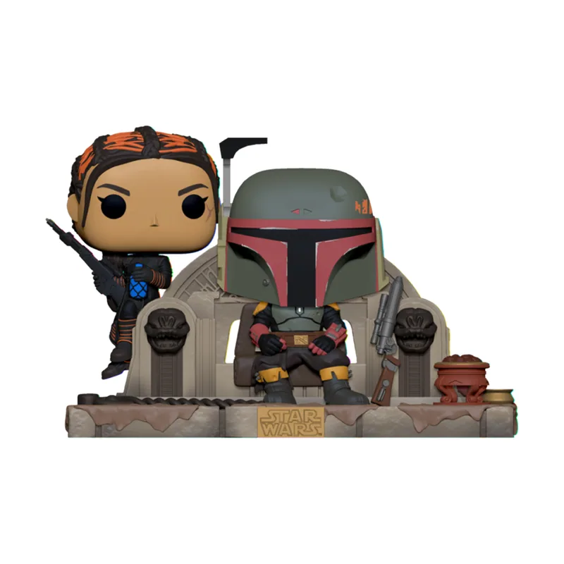 Funko Figura POP! Moments Boba Fett y Fennec Shand Star Wars 14cm