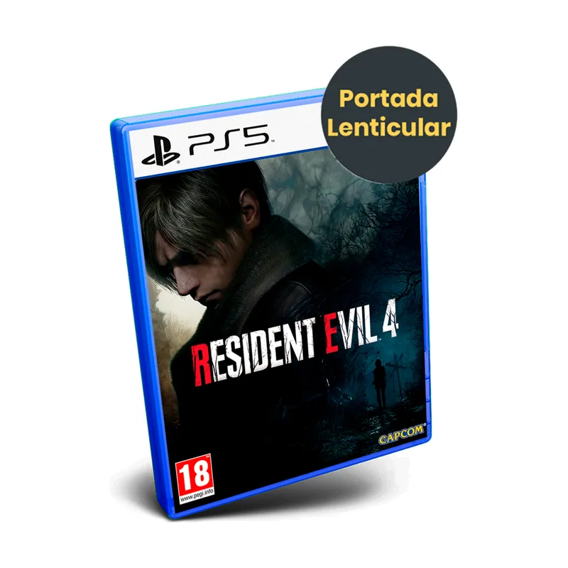 Capcom Resident Evil 4 Edición Portada Lenticular PS5