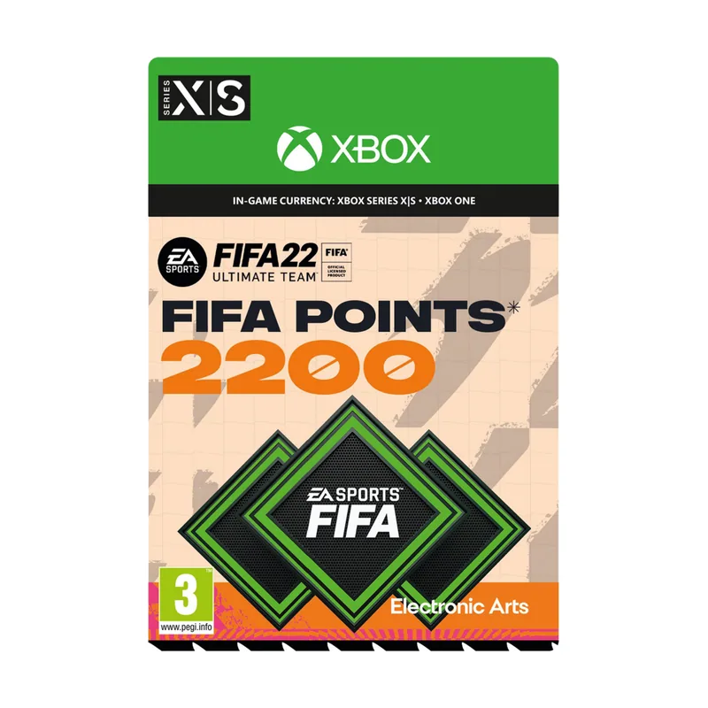 Electronic Arts FIFA 22 Ultimate Team 2200 Puntos FUT Xbox One
