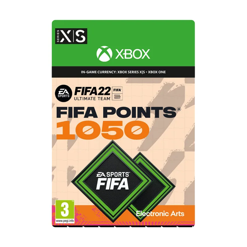 Electronic Arts FIFA 22 Ultimate Team 1050 Puntos FUT Xbox One