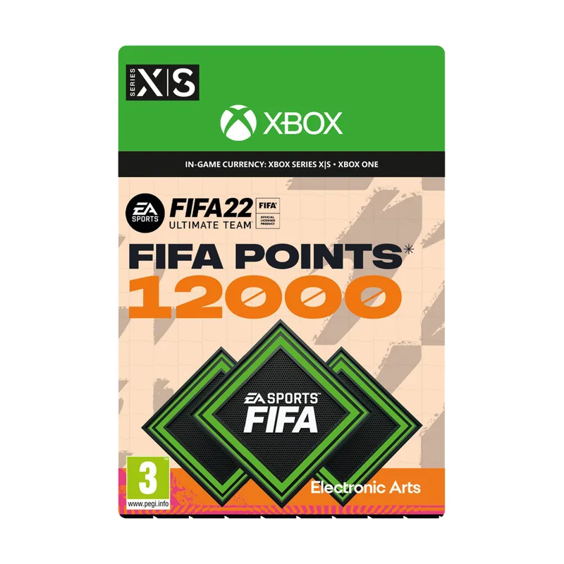 Electronic Arts FIFA 22 Ultimate Team 12000 Puntos FUT Xbox One