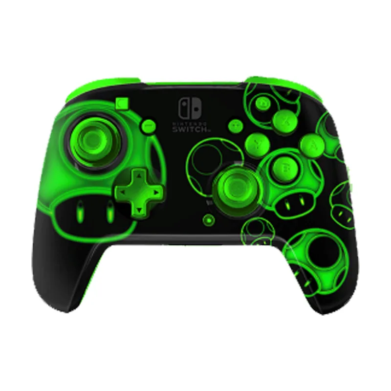 PDP Mando Glow In The Dark Rematch con Licencia Nintendo