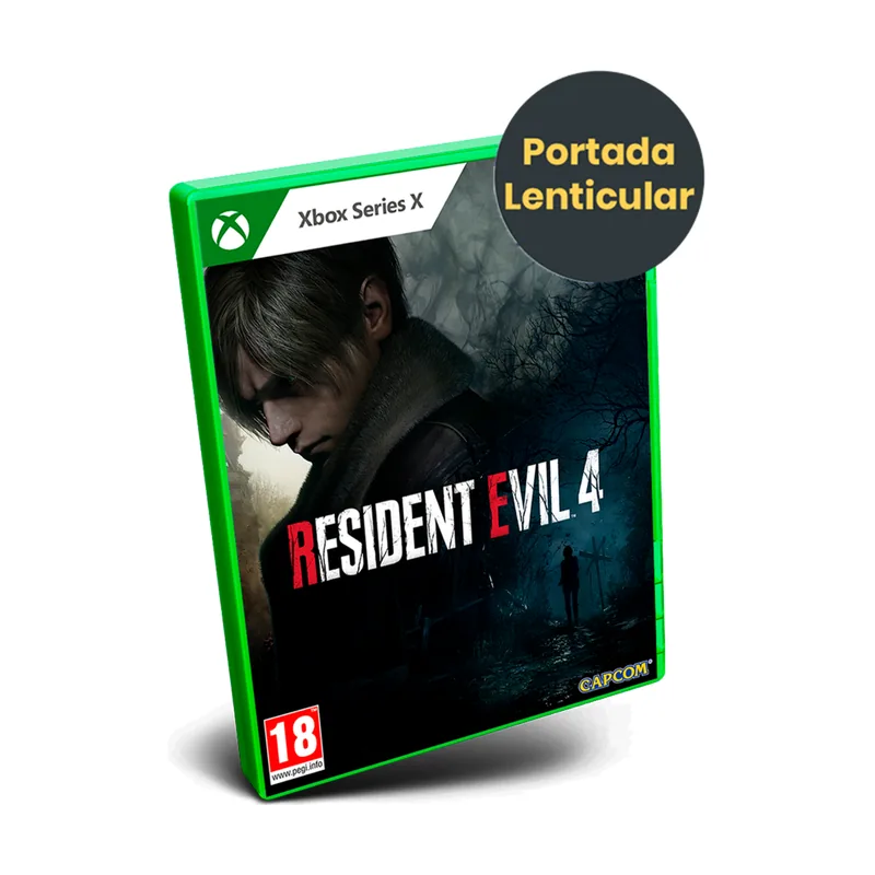 Capcom Resident Evil 4 Edición Portada Lenticular Xbox Series