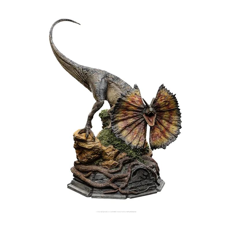 Iron Studios Figura Dilophosaurus Jurassic World Dominion 13 cm