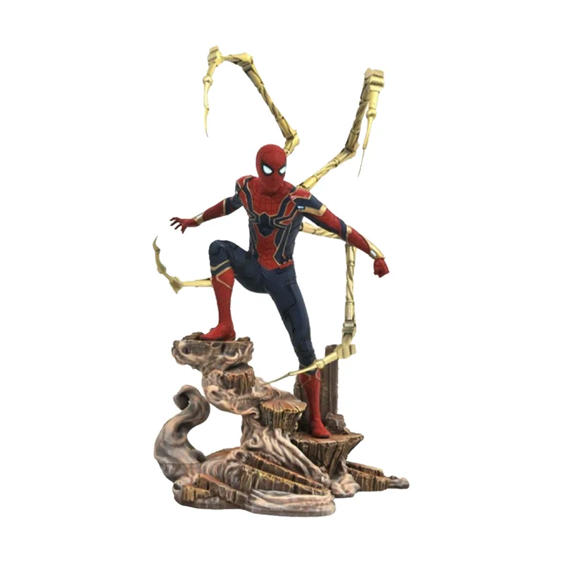 Diamond Select Toys Figura Iron Spider-Man Avengers Infinity War Marvel 23 cm