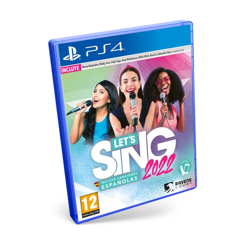 Ravenscourt Let´s Sing 2022 Incluye Canciones Españolas PS4