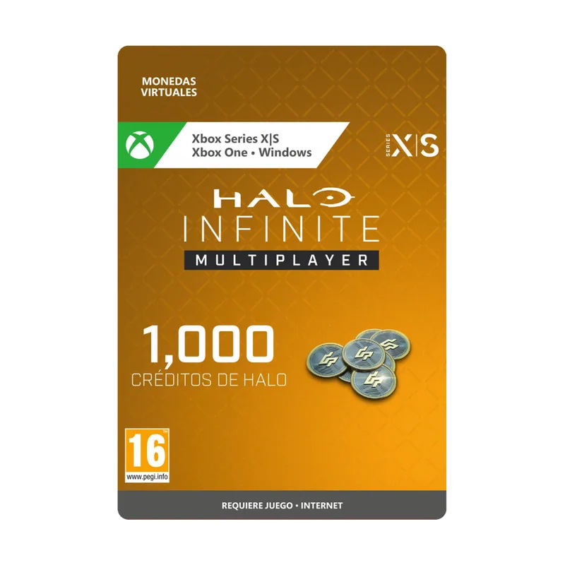 Microsoft Halo Infinite 1000 Créditos Xbox One
